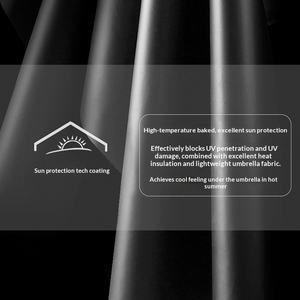 Payung Mini Kecil Desain Saku Ringkas Sempurna untuk Perjalanan Payung Portabel Ringan untuk Luar Ruangan Pelindung Matahari & Hujan Dapat Disesuaikan - Product Image 4