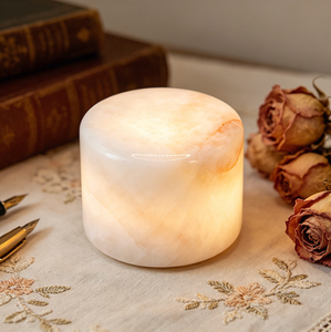 Touch Sensitive Atmosphere Top-C Portable Cylindrical Italian Minimalist Luxury Desktop Home Decoration Marble Cylinder - Product Image 3