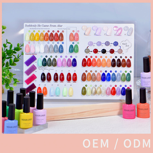 Set de Esmaltes de Gel UV Naturales de 60 <span class=keywords><strong>Colores</strong></span> para <span class=keywords><strong>Manicura</strong></span> Profesional, Venta al Por Mayor OEM/ODM, Fórmula Ecológica No Tóxica, Curado UV LED, Empaquetado en Botella - Product Image 5