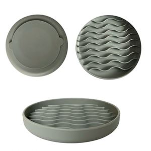 Comedero Redondo Antideslizante para Mascotas, Plato de Alimentación Lenta y Grueso para Perros y Gatos, Diseño para una Alimentación Saludable, Libre de BPA, Duradero - Product Image 4