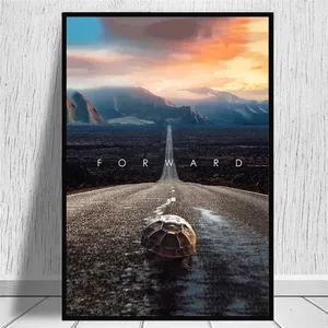 Mindset Forward Inspirational Canvas Painting Posters and Prints Wall Art Cuadros for Home Decoration