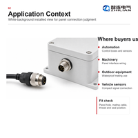 Conector Circular M12 a Código 4, Macho y Hembra, IP67, Resistente al Agua, Montaje en Panel PCB, Soldadura
