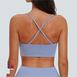 <span class=keywords><strong>Sujetador</strong></span> deportivo de lujo con diseño hueco y cintura personalizada, levanta glúteos, cómodo para fitness - Product Image 3