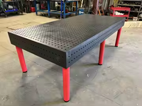 Table de soudage 3D en fonte revêtue de nitrure, état neuf