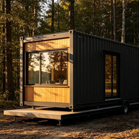 Bâtiment Modulaire Préfabriqué Conteneurisé à Prix Abordable, Alimenté à l'Énergie Solaire, Portable, Direct Usine, pour Atelier, École, Bureau ou Usage en Zone Éloignée