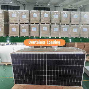 แผงโซลาร์เซลล์สีดำทั้งหมด ขนาด 2279x1134x35 มม. 580 วัตต์ โมโนคริสตัลไลน์ สำหรับใช้ในบ้านและนอกบ้าน - Product Image 4