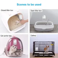 Désodorisant intelligent pour animaux de compagnie en plastique, purificateur d'air pour l'odeur des chats, purificateur d'air pour litière, toilettes, maison, désodorisation par ions négatifs et ozone