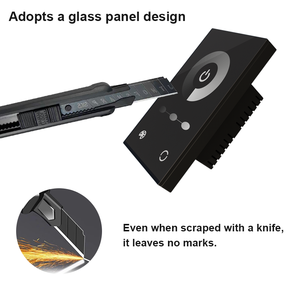 Knob Panel <b>Controller</b> PWM Dimmer Wall Mounted <b>Controller</b> EU Certificate Silky Smooth Panel <b>Controller</b> - Product Image 2