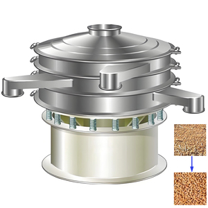 2-lớp lúa mì ROTARY rung sàng thép không gỉ tốt rung màn hình nông nghiệp Vibro Màn hình Ngô sàng máy - Product Image 1