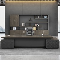 LBZ-14 de bureau Mobilier de bureau chef de bureau gestionnaire de bureau Table de bureau de luxe chef de la direction