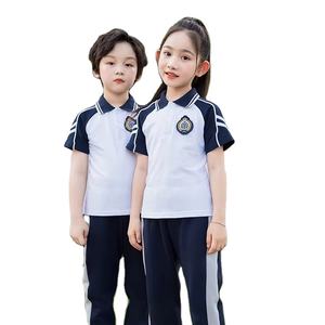 Venta al por mayor nuevo diseño Kindergarten polos para deportes escolares verano guardería uniformes escolares diseños uniformes preescolares - Product Image 2