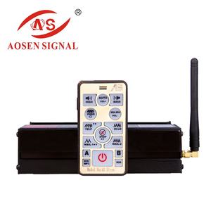 Produit chaud klaxons électroniques de voiture 600W haut-parleurs d'amplificateur de sirène d'alarme sans fil pour camion - Product Image 3