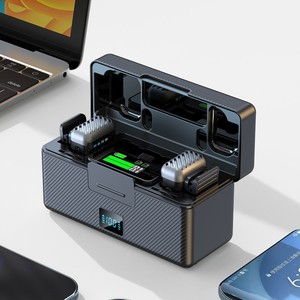 Nuevo Micrófono Inalámbrico Magnético con Iluminación LED, Diseño Portátil para Grabación en Vivo, Videos Cortos, Entrevistas, Reducción de Ruido - Product Image 5