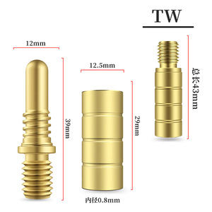 Accesorios <span class=keywords><strong>para</strong></span> tacos de billar: Pasadores de latón al por mayor <span class=keywords><strong>para</strong></span> uniones de tacos de billar, accesorios de billar - Product Image 6