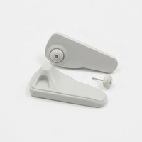 Étiquette de sécurité antivol EAS RFID 2 en 1 UHF pour le commerce de détail, 68x30x19mm avec broche pour vêtements