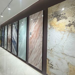 Panel de Pared para TV Personalizado, Piedra Sinterizada, Losa de Porcelana de Gran Formato 900*2600 para Sala de Estar Moderna - Product Image 1