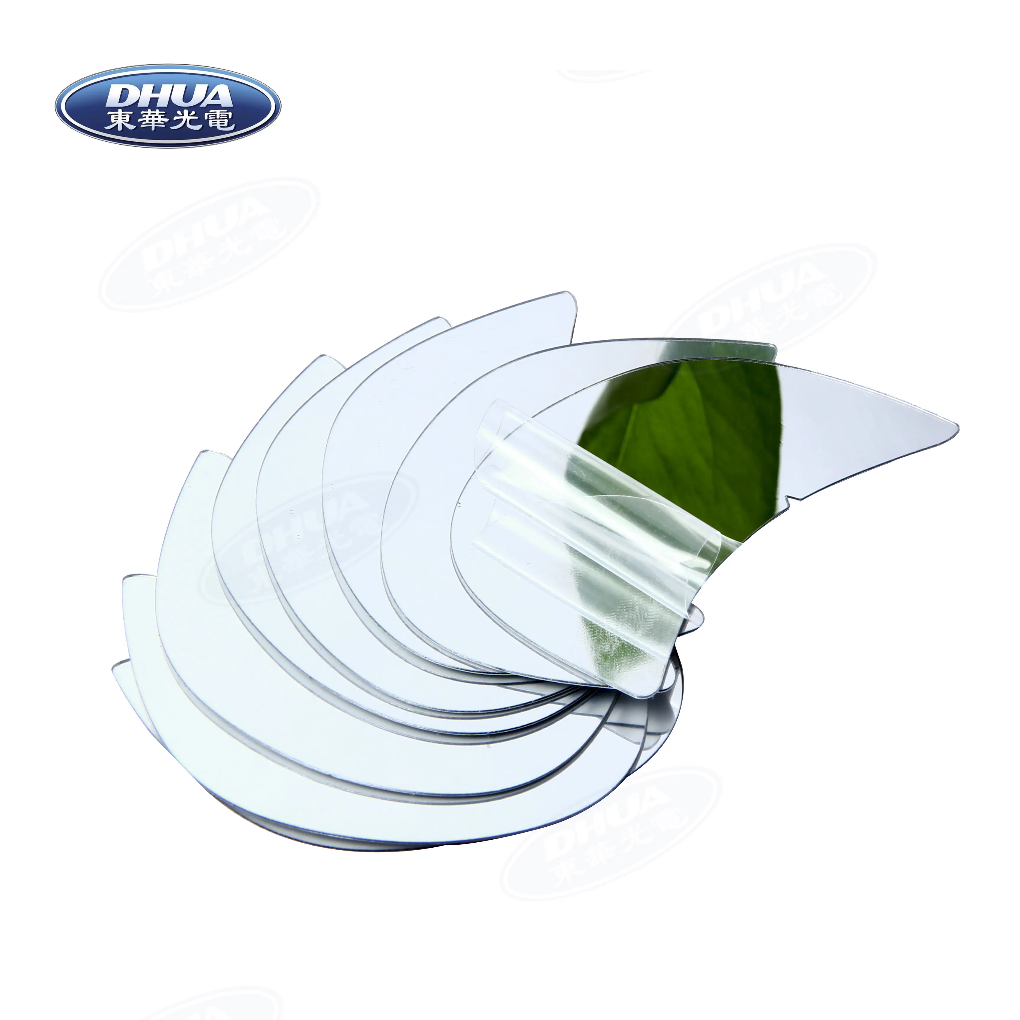 Flexible Spiegel platten Weiches Nicht-Glas, zuges chnitten auf PETG-Material Kunststoffs piegel platte
