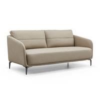 Mobilier moderne contemporain commercial de luxe personnalisé Mobilier en cuir Bureau blanc Canapé pour bureau de direction