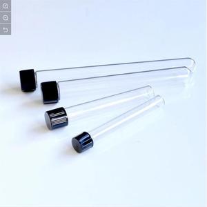 Tubo de prueba de vidrio de borosilicato con cubierta de aluminio, vidrio de <span class=keywords><strong>laboratorio</strong></span> de alta calidad, certificado CE ISO - Product Image 4
