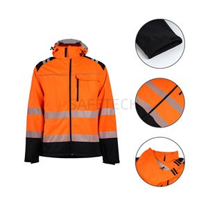 Completo <span class=keywords><strong>da</strong></span> <span class=keywords><strong>Lavoro</strong></span> <span class=keywords><strong>da</strong></span> <span class=keywords><strong>Uomo</strong></span> Personalizzato ad Alta Visibilità con Giacca Softshell e Pantaloni - Product Image 6