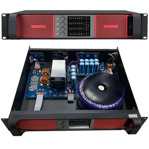 Amplificateur de classe D 2 <span class=keywords><strong>4</strong></span> <span class=keywords><strong>canaux</strong></span> D-4100 4X1000W 8ohm amplis alimentés équipement de système de son extérieur Audio professionnel <span class=keywords><strong>4</strong></span> amplificateurs CH - Product Image 1