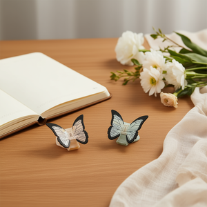 Pince à cheveux papillon 7 cm pour femmes et filles, accessoire de mode - Product Image 5