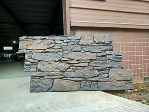 Polyurethane bọt thay thế đá <span class=keywords><strong>3D</strong></span> đá nhân tạo PU đá trong nhà bên ngoài trang trí tường Bảng điều khiển - Product Image 6