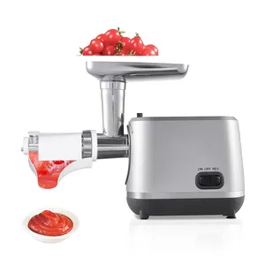 High Quality Household Meat Grinder with Stainless Steel Housing Pure Copper Motor