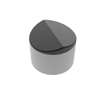 SML Group vente en gros PDC Cutter élément de coupe diamant en forme de crête RDE Cutter pour le forage géologique pétrolier