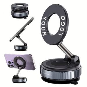 Support de téléphone portable universel promotionnel personnalisé pour voiture avec base magnétique en métal, logo et emballage personnalisés - Product Image 1