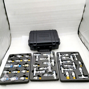 Kit de Prueba de Presión Hidráulica para Excavadora, Kit de Diagnóstico de Presión Hidráulica con Caja de Conectores - Product Image 1