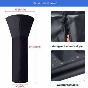 Funda Protectora para Calentador de Propano para Exteriores, para Todas las Estaciones, 420D, Resistente al Agua, Diseño Moderno con Cierre - Product Image 6