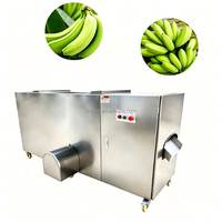 Automatische industriële groene bananen schilmachine/bananenschilmachine/plantainschilmachine schil verwijderende machine