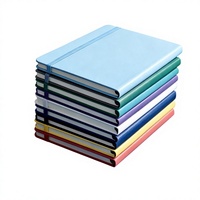 Carnet A5 personnalisé avec logo imprimé, couverture rigide en cuir PU épaissi, bloc-notes pour le bureau, cadeau d'affaires