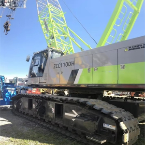 Nhà máy giá rẻ giá zcc100h zcc1100h 100 tấn 110ton cần cẩu thủy lực cần cẩu bánh xích với giá cả cạnh tranh - Product Image 1