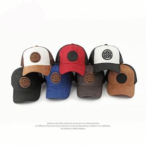 Casquette de baseball en maille style trucker avec logo en silicone et daim, protection solaire extérieure, image sportive, unisexe - Product Image 4