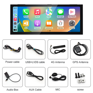 Lecteur vidéo multimédia pour voiture Android 14 8 cœurs STWEI avec CarPlay sans fil pour Mercedes Benz Classe S W222 NTG5.0 GPS NAVI - Product Image 6