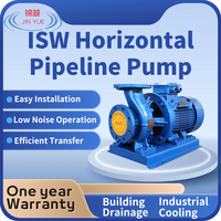 Pompe centrifuge horizontale compatible avec deux systèmes, réduisant les coûts, pour la pressurisation de l'eau chaude des salles de bain