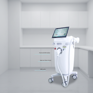 Máquina de Depilación Láser 808 1064, Alta Potencia, Rejuvenecimiento de la Piel, Blanqueamiento, Cepillo de Limpieza Facial 808nm, Depilación Facial y Corporal - Product Image 1