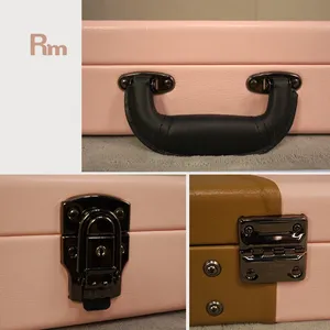 WC97-ER Rm Rainbow China Factory Wholesale Electric Guitar Bag Hard Display Leather Case Electric Guitar Hard Case