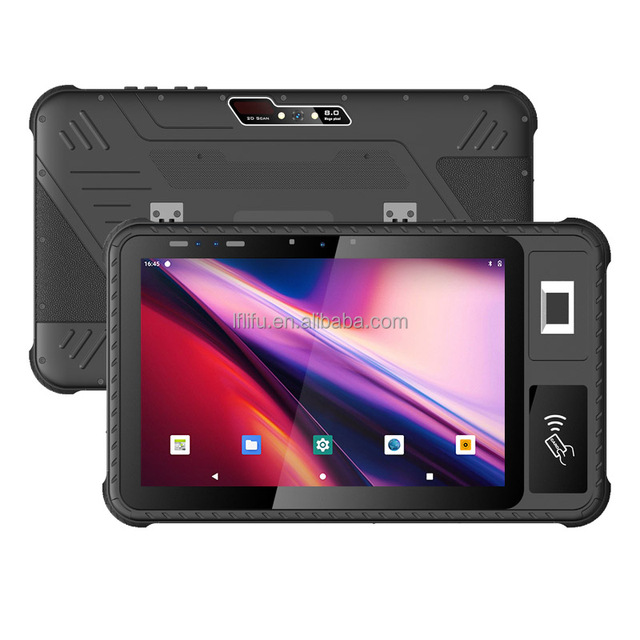 New 10.1inch Android Industrial Rugged Tablet With NFC 2d Barcode Rj45 2d Scanner Tablet Machine Medical With Gps Enterprise