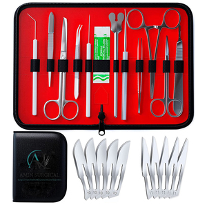 Kit de Disección Avanzado para Laboratorio de Biología, Juego de Disección Anatómica con Bisturí de Acero Inoxidable, Mango y Cuchillas para Estudiantes de Medicina - Product Image 2