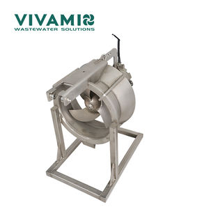 Pompe de circulation des boues submersible SUS304 Pompe de retour des eaux usées avec traitement de l'eau à haut débit <span class=keywords><strong>et</strong></span> à faible hauteur - Product Image 6