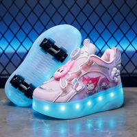 Chaussures de roller pour hommes 2023 avec empeigne respirante, couleurs claires, lumières, cadeau de Noël sportif pour enfants