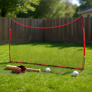 Red de Protección Barricade Backstop Net D0100HADK4G de 20 x 10 pies para Entrenamiento de Deportes de Pelota en el Patio Trasero con Bolsa de Transporte - Product Image 2