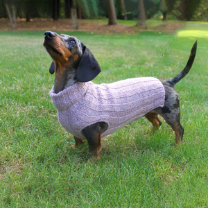 Qiqu – fournitures pour animaux de compagnie, nouveau design personnalisé, pull pour chien Dachshund, vêtements pour animaux de compagnie, petits tricots, doxie wiener - Product Image 1