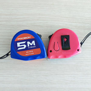 Mètre ruban Probon 5M, lame en acier, retour automatique, bouton de verrouillage, métrique, fabriqué en Chine BD-5019 - Product Image 3