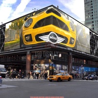 Affichage LED 3D plein air à l'œil nu, publicité Immersive, vidéo 3D Interactive, mur d'affichage numérique, grand écran