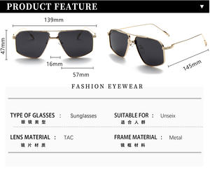 <span class=keywords><strong>Gafas</strong></span> <span class=keywords><strong>de</strong></span> <span class=keywords><strong>sol</strong></span> <span class=keywords><strong>de</strong></span> metal cromáticas polarizadas, lentes <span class=keywords><strong>de</strong></span> <span class=keywords><strong>sol</strong></span> <span class=keywords><strong>de</strong></span> marca <span class=keywords><strong>de</strong></span> lujo, personalizadas, oem - Product Image 5