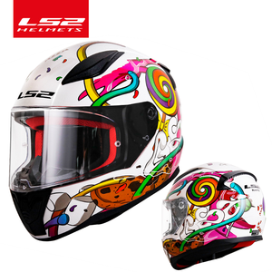 Casque de <span class=keywords><strong>moto</strong></span> LS2 FF353 Rapid, nouvelle arrivée, casque <span class=keywords><strong>moto</strong></span> certifié ECE, matériau ABS, fermeture rapide pour la course sur route - Product Image 3